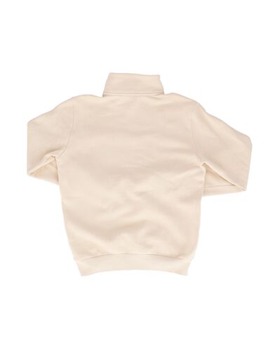 Sweat - One Piece - Sweat Luffy Beige Avec Zip 3/4 + Poche Rouge - Taille S