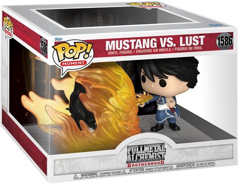 Figurine Funko Pop! Moment - Full Metal Alchemist : Brotherhood - Mustang Vs. Lu