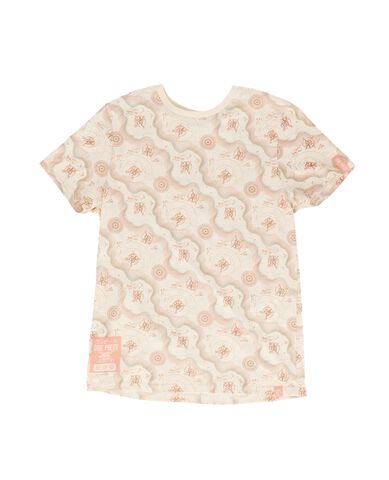 Tshirt - One Piece - Manches Courtes Carte Océane Beige - Taille S