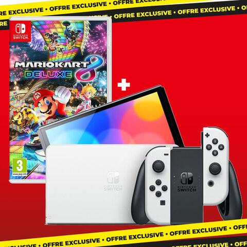 Pack Nintendo Switch + Mario Kart 8 Deluxe