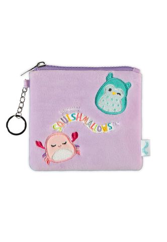 Porte Monnaie - Squishmallows - Mixed Squish Fluffy Porte Monnaie Violet